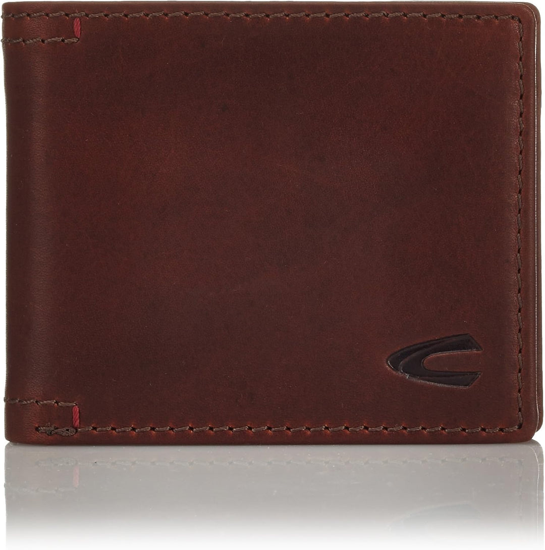 camel active bags Salamanca Herren Geldbörse Klein Querformat Leder Dunkelbraun 11 x 2 x 9 Bundle mi