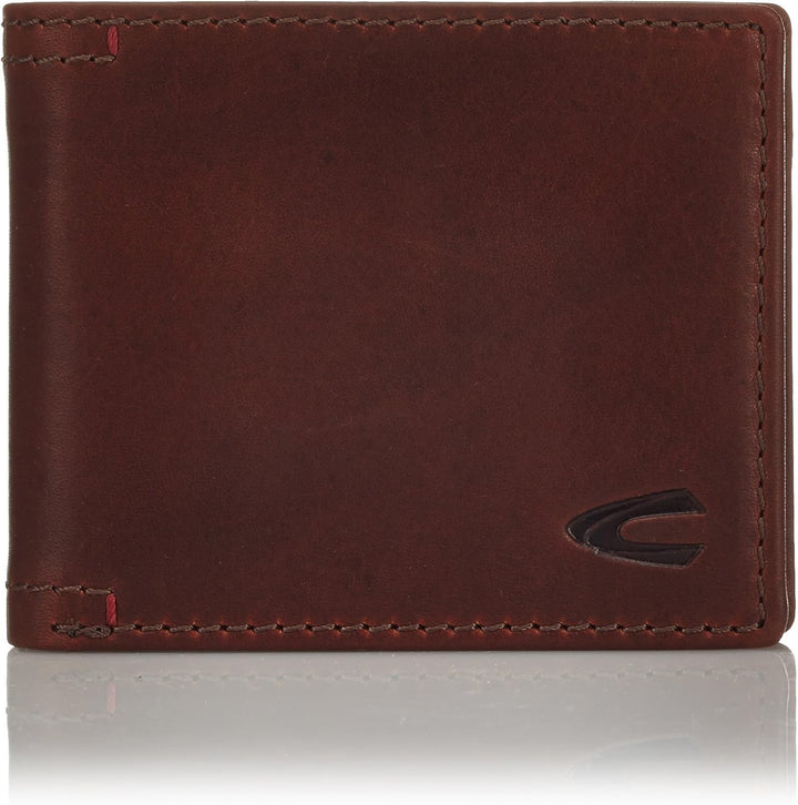 camel active bags Salamanca Herren Geldbörse Klein Querformat Leder Dunkelbraun 11 x 2 x 9 Bundle mi