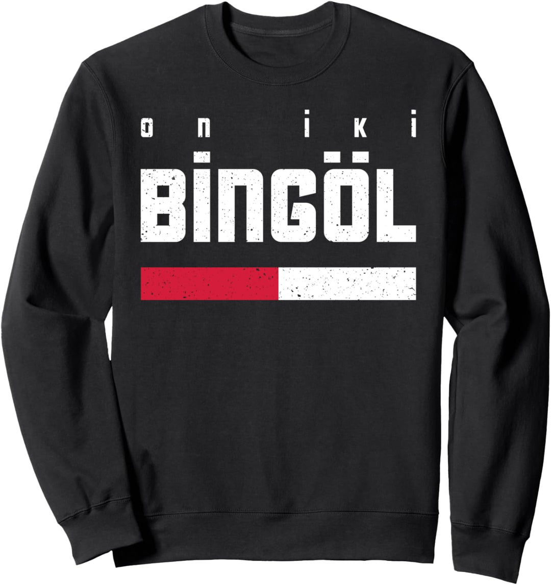 12 Bingöl Türkei Türkiye Genç Solhan Karliova Adakli Sweatshirt