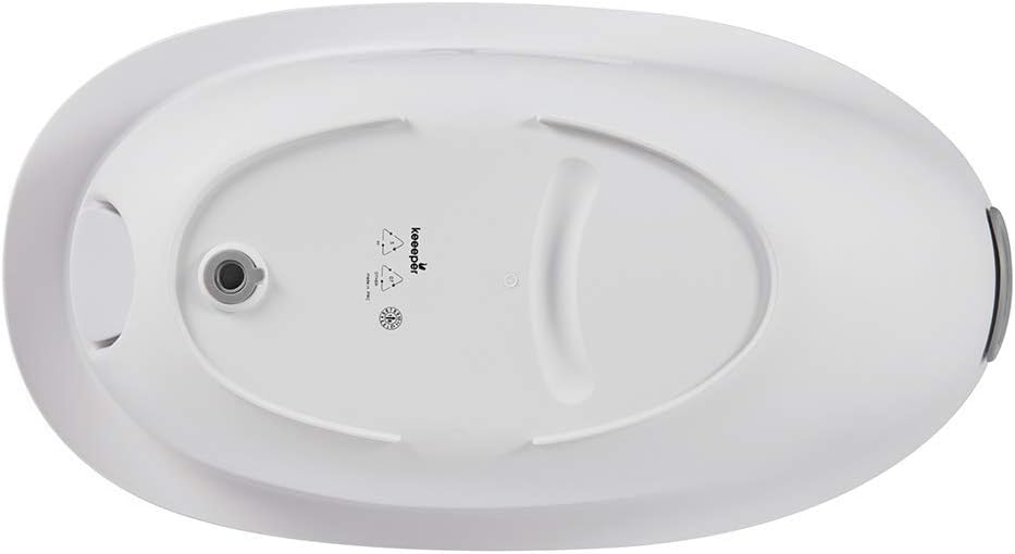 keeeper Stars Ergonomische Babywanne mit Softgriff, Stöpsel und anatomisch geformten Badesitz, Ab 0