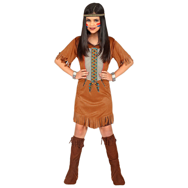 WIDMANN 07867 COSTUME INDIANA BAMBINA 8/10 CM140 #0786, 140