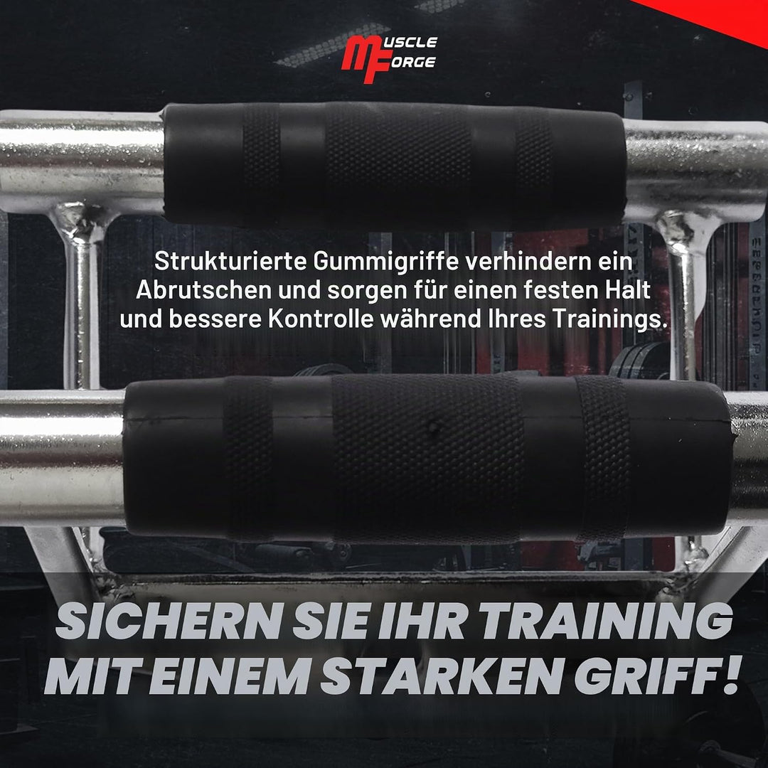 MuscleForge® Aufsatz für Latzug, Seilzug, Griff mit Drehbarem für Kabelmaschine, Kabelzug Griff für