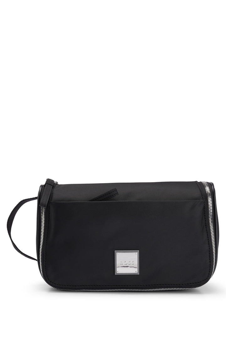 BOSS Lennon_Washbag Herren Washbag, Black1