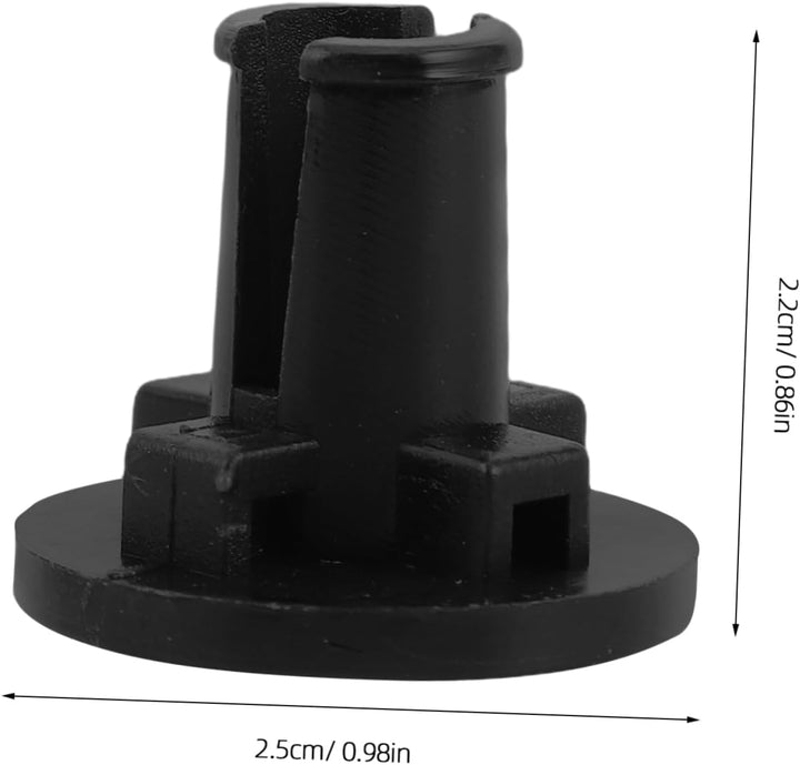 BESTOYARD Nylon Mahlkern Zubehör 4 Stück für Manuelle Kaffeemühle Tragbar Festes Kernteil Schwarz fü