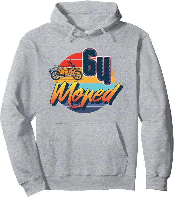 Nostalgie Retro Moped Simson-Star Pullover Hoodie