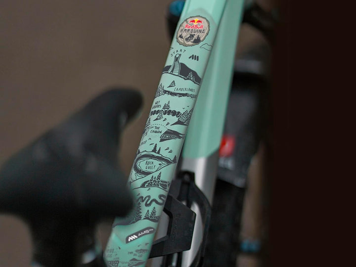 All Mountain Style Frame Guard Extra Rahmenschutz Einheitsgrösse Red Bull Hardline Dark Grey, Einhei