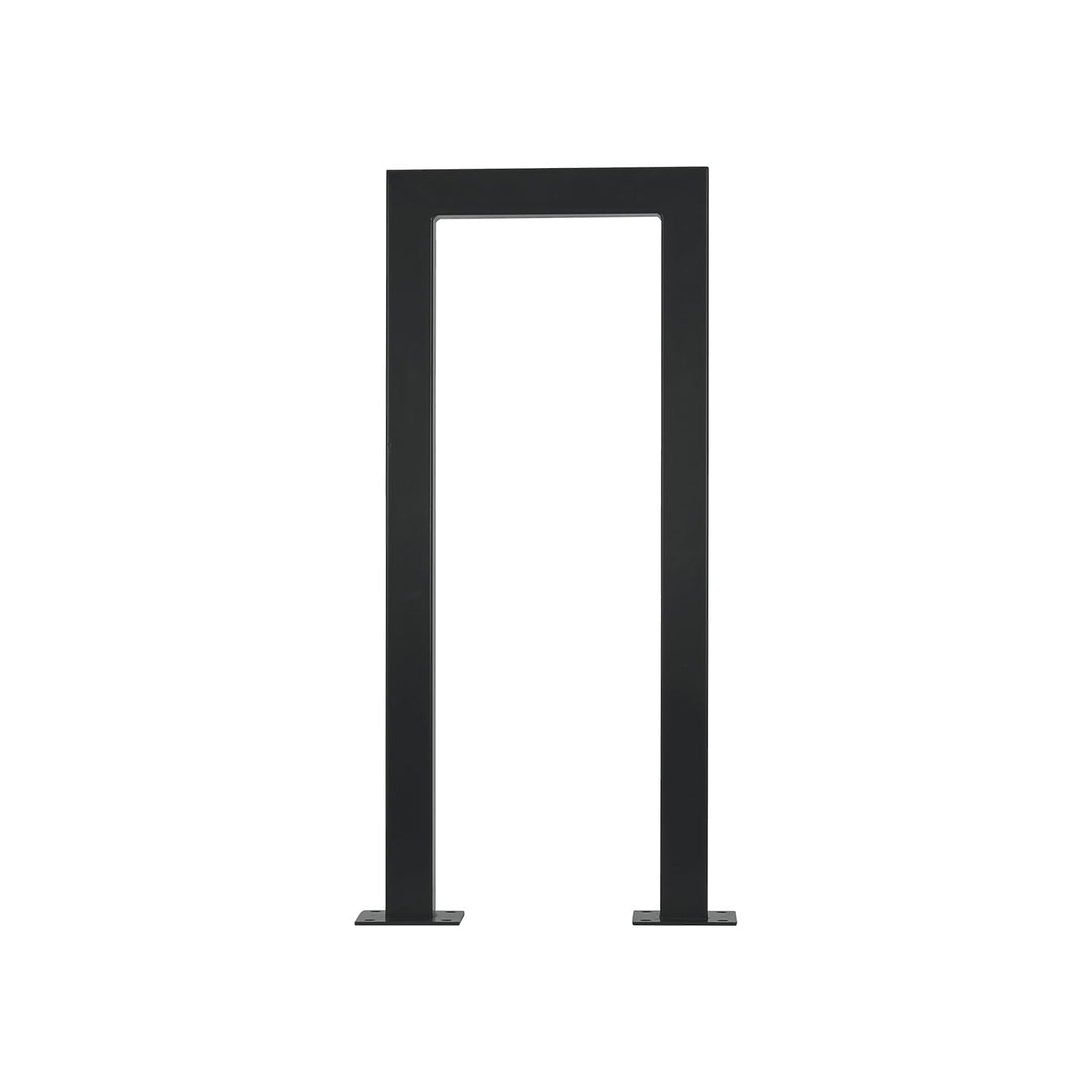 MORIA DESIGN Boden-Fahrradständer für 2 Fahrräder 34 cm - platzsparend, stabiler Parkständer, Mounta