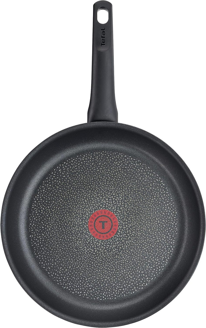 Tefal G12490 Titanium Fusion Pfannen-Set 24 cm und 28 cm (Titanium Excellence Antihaft-Versiegelung,