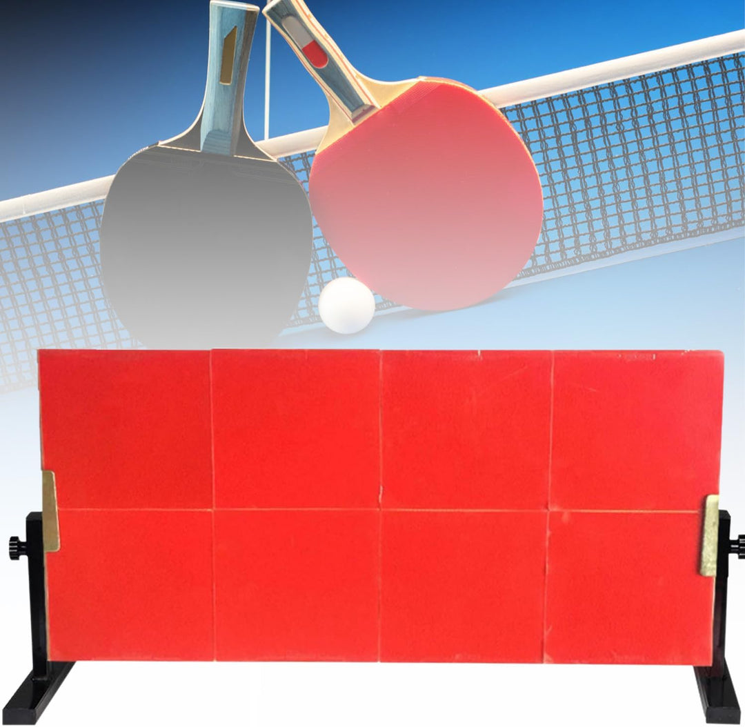 Tischtennis Rebound Board Tischtennis Returnbrett Mit 8-Roten Gummis Tischtennisplatte Rebounder Für