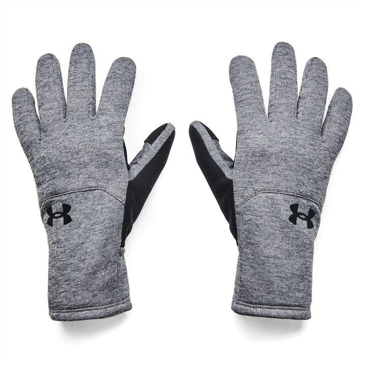 Under Armour Mens Men's Ua Storm Fleece Gloves Full Finger S Pitch Gray, S Pitch Gray