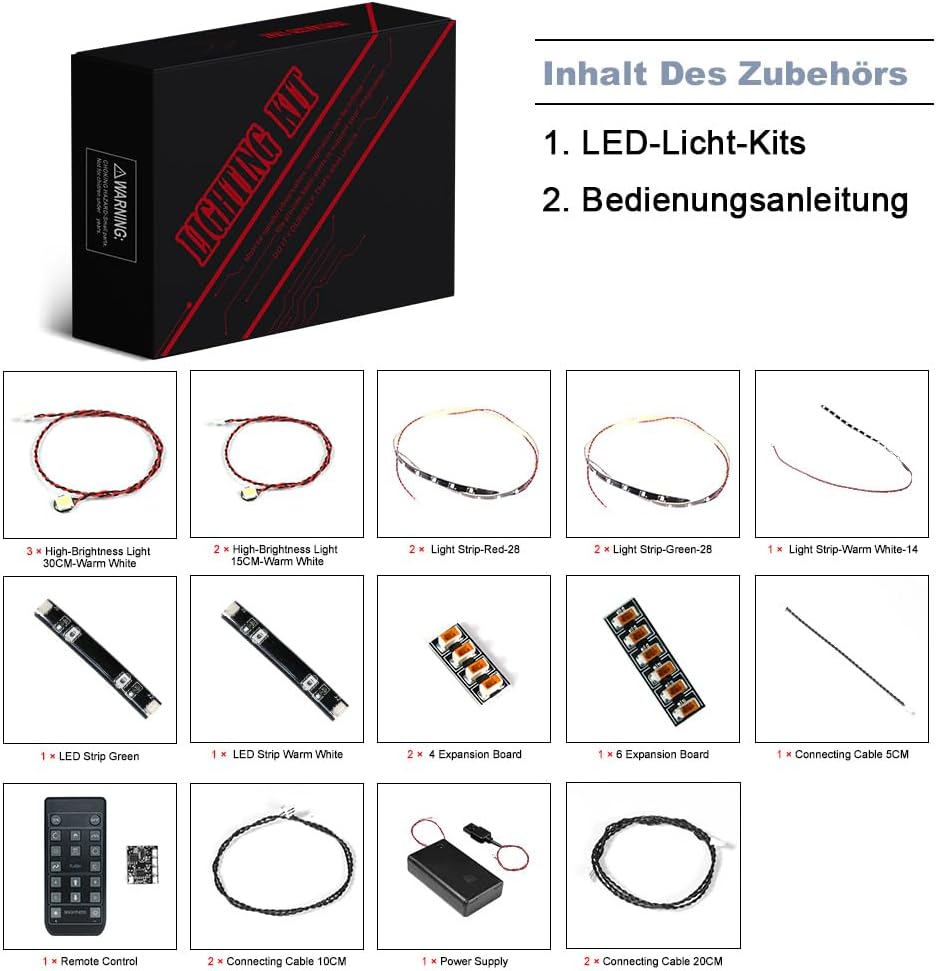 Fernbedienung Licht-Kit für Lego DREAMZzz Nightmare Shark Ship 71469 (Nicht Lego), Led Beleuchtungs
