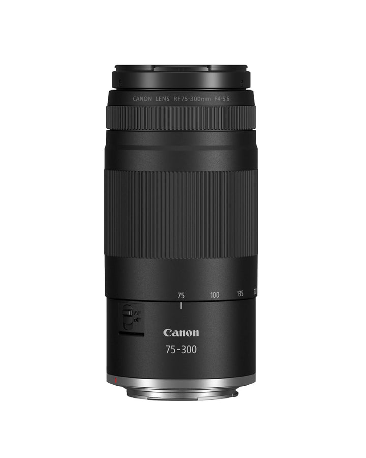 Canon RF 75-300mm F4-5.6 Objektiv | Leichtes Telezoom-Objektiv für Tier- & Sportfotografie | Mit Aut