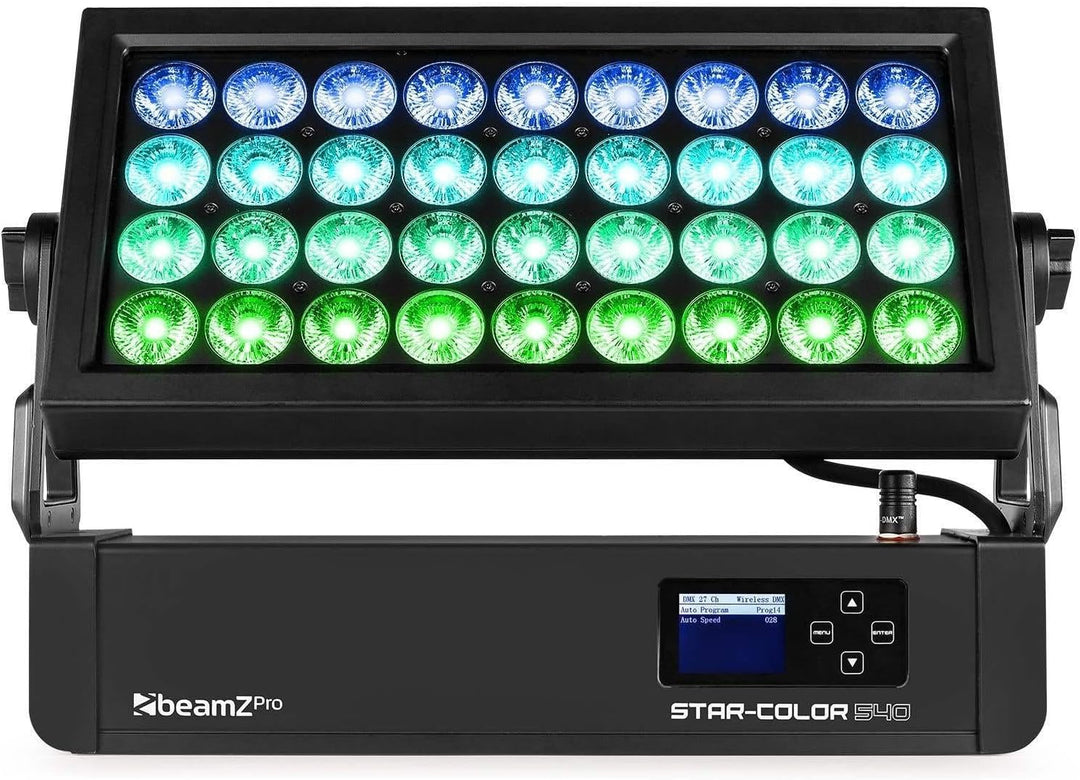 BeamZ Professional StarColor540 - LED Strahler, professionelle Gebäudebeleuchtung, wasserdicht, DMX,