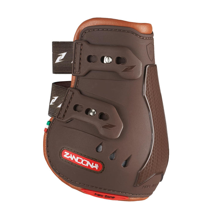 Zandonà Carbon Air Classic Evo Active-Fit Fetlock Protektoren für Pferde L+ Braun, L+ Braun