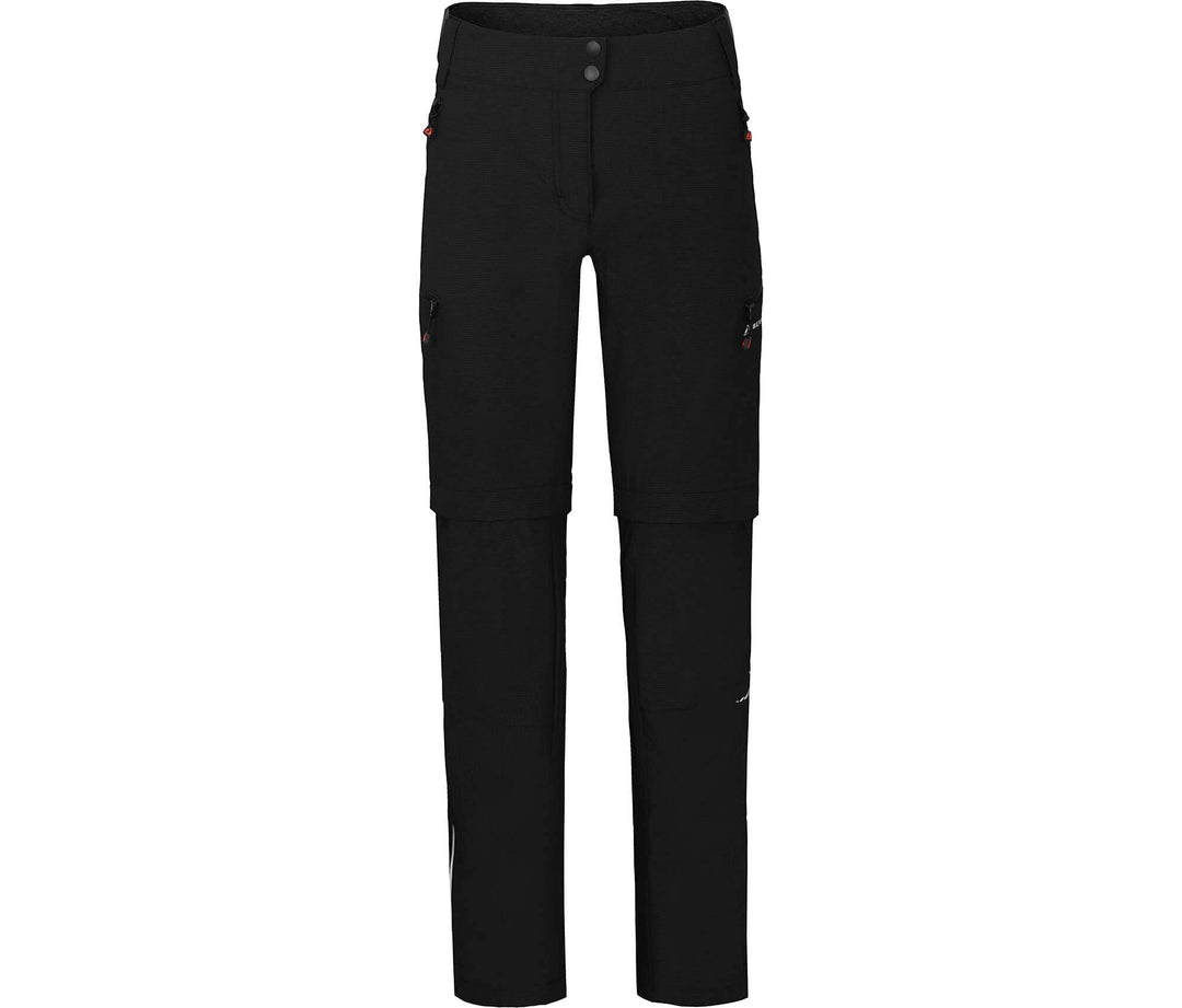 Bergson VINA Zipp-off | Damen Radhose (mit gepolsterter Innenhose), robust, elastisch - robust - ela