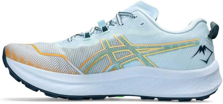 ASICS FUJISPEED 2 Carbon Mann Trailrunning-Schuhe Orange Rot, Light Blue Dark Mint