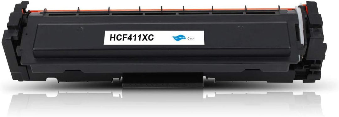 Mipuu Toner kompatibel zu HP CF411X 410X (Cyan, 5000 Seiten) für HP Color Laserjet Pro M452nw M452dn
