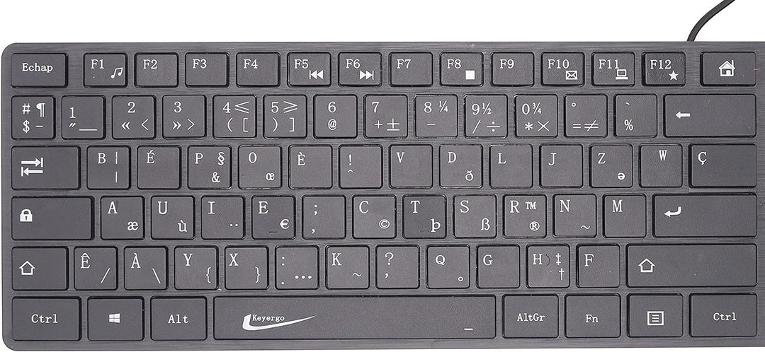 Bépo Dvorak Tastatur – zum Schreiben von Plus Vite (einfach) Simpel, Simpel
