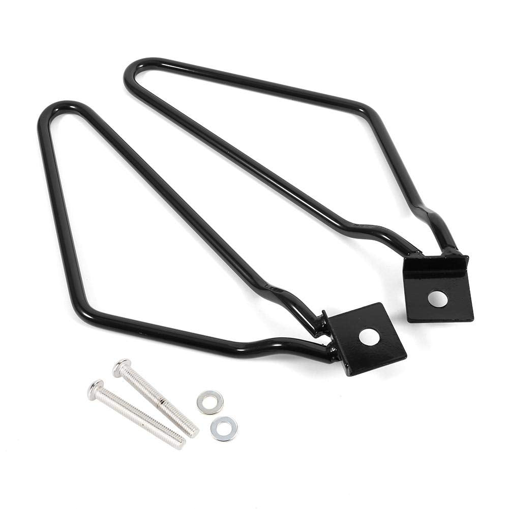 Qiilu Halterung für die Tasche, 2 Halterungen zur Montage von Motorradtaschen, Halterung für Motorra