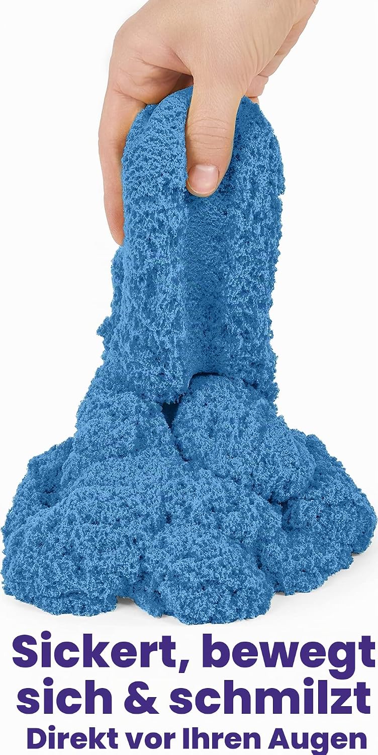 Kinetic Sand 0,9 kg kinetischer Sand zum Mischen, Formen und Erstellen, für Kinder ab 3 Jahren, Farb