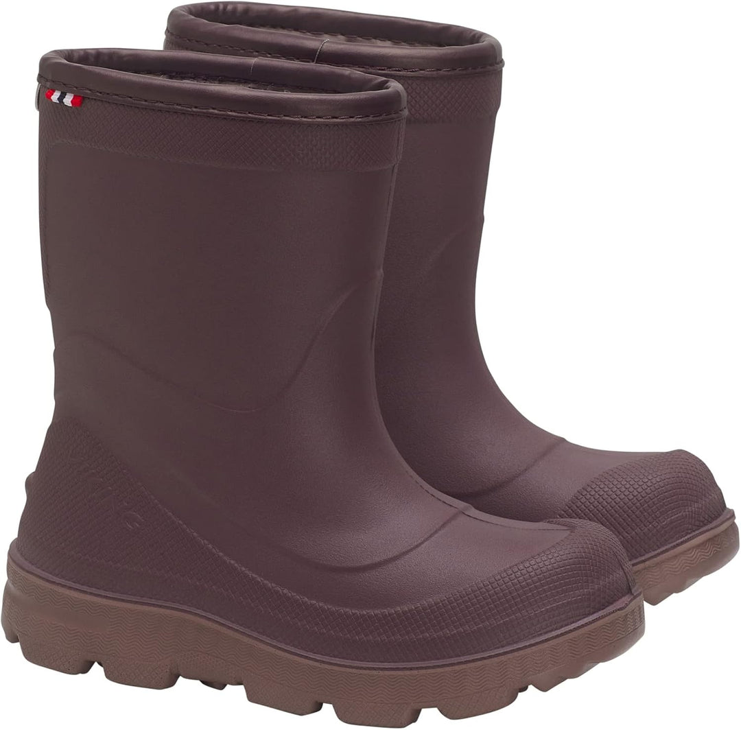 Viking Unisex Kinder Ecorox 1.0 Warm Snow Boot 30 EU Grape Antique Rose, 30 EU Grape Antique Rose