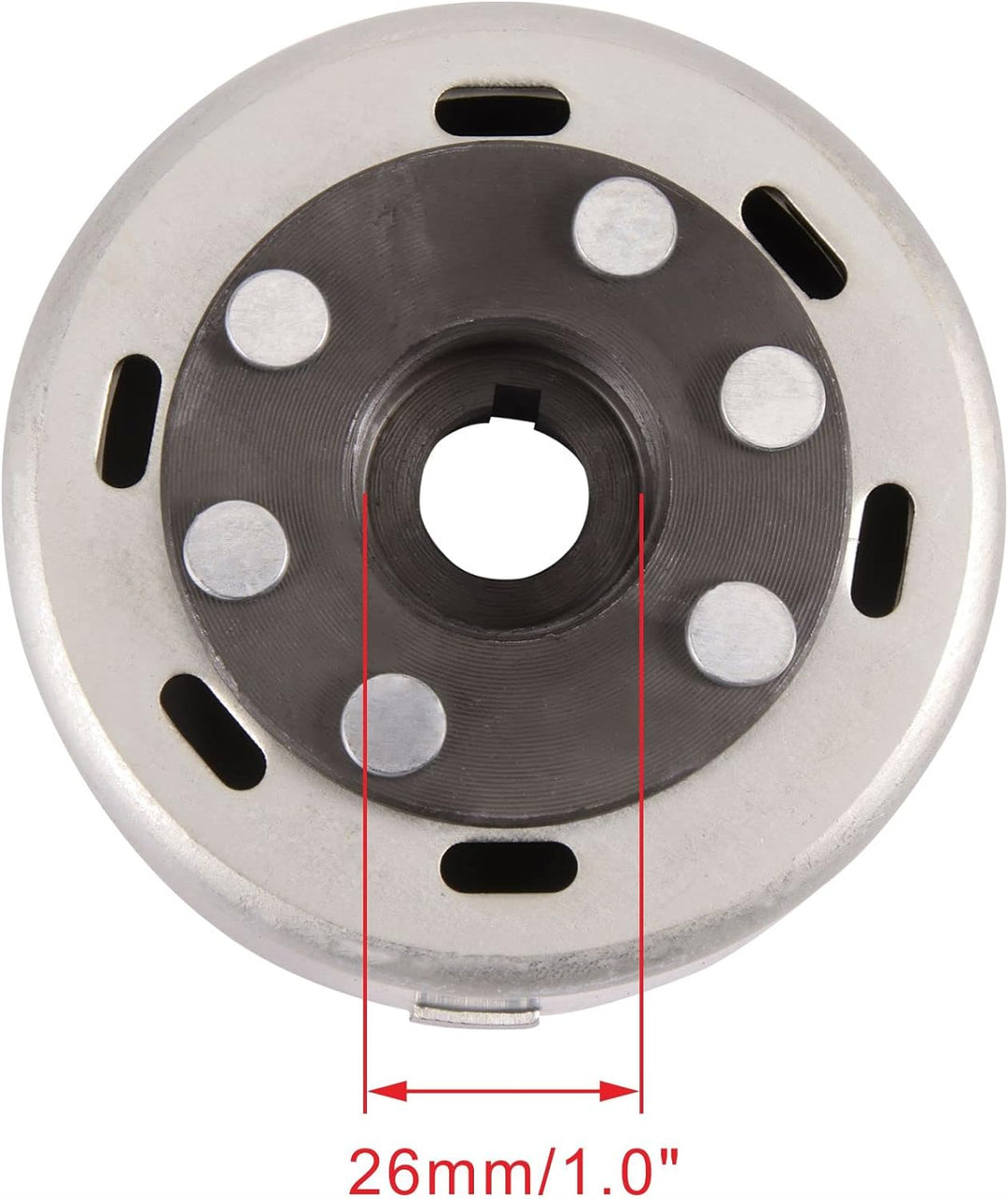 WOOSTAR 6 Spule 5 Draht Zündung Statorspule Magneto mit Schwungradrotor Ersatz für YX 140ccm 150ccm