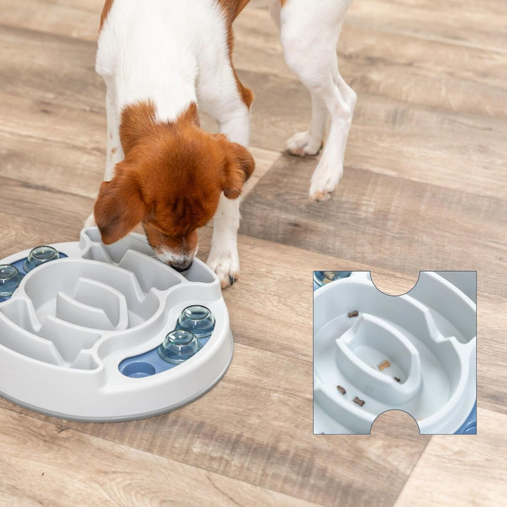 Trixie Strategiespiel, Schieben und Füttern, Puzzle Spielzeug für Anfängerhund, Aktivitäts-Level 1,