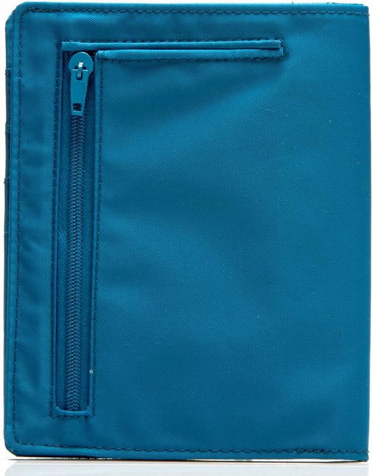Big Skinny Traveler Slim Wallet Ozeanblau, Ozeanblau