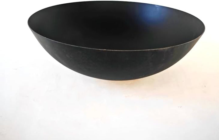 Garten Schwarz Feuerschale 60cm 1.8mm T18cm,4kg Pflanzschale 030547BP