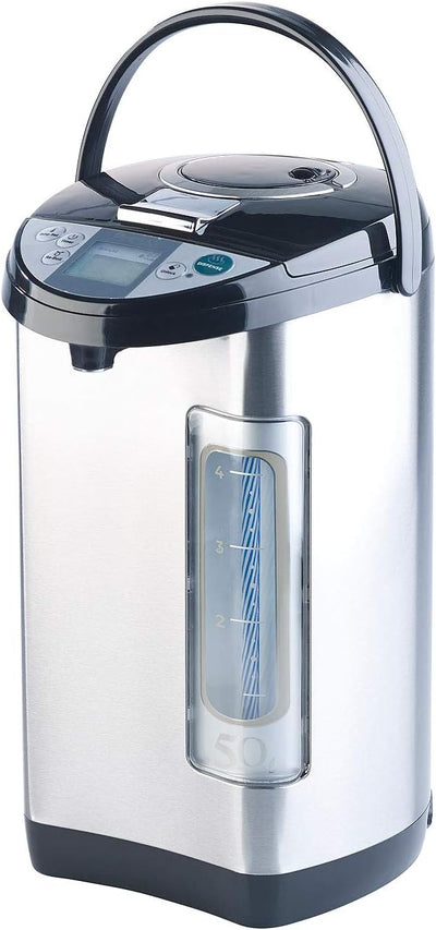 Rosenstein & Söhne Wasserkocher: Heisswasserspender, 5-Liter-Wassertank, 5 Temperaturstufen, 1.200 W