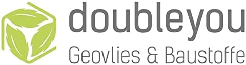 Doubleyou Geovlies & Baustoffe Drainagevlies 40m | Filterstrumpf für Drainagerohre | DN50/DN65 | Fil