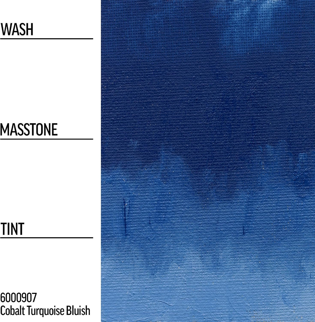 Williamsburg - Handgemachte Oelfarbe - 37 ml - Kobalttuerkis Blau 37 Ml Tube Cobalt Turquoise Blue,