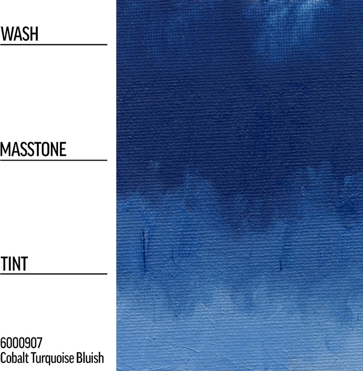 Williamsburg - Handgemachte Oelfarbe - 37 ml - Kobalttuerkis Blau 37 Ml Tube Cobalt Turquoise Blue,