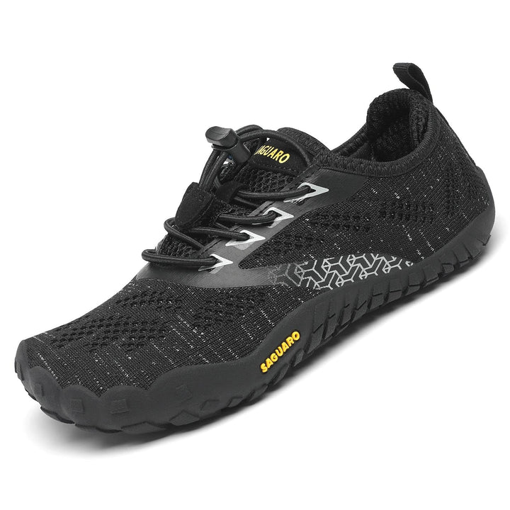 SAGUARO Kinder Barfussschuhe Schnell Trocknend Badeschuhe,24-36 EU 25 EU Schwarz, 25 EU Schwarz