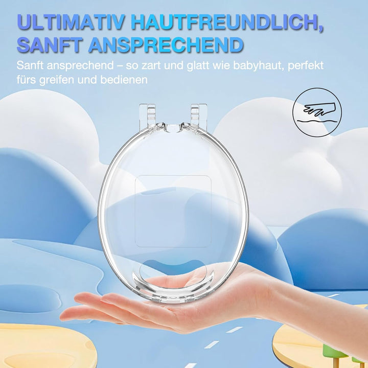 Für Tamagotci Original, Transparenter PC-Flip-Schutzcase, leicht zu montieren, Kratzfest & schützend