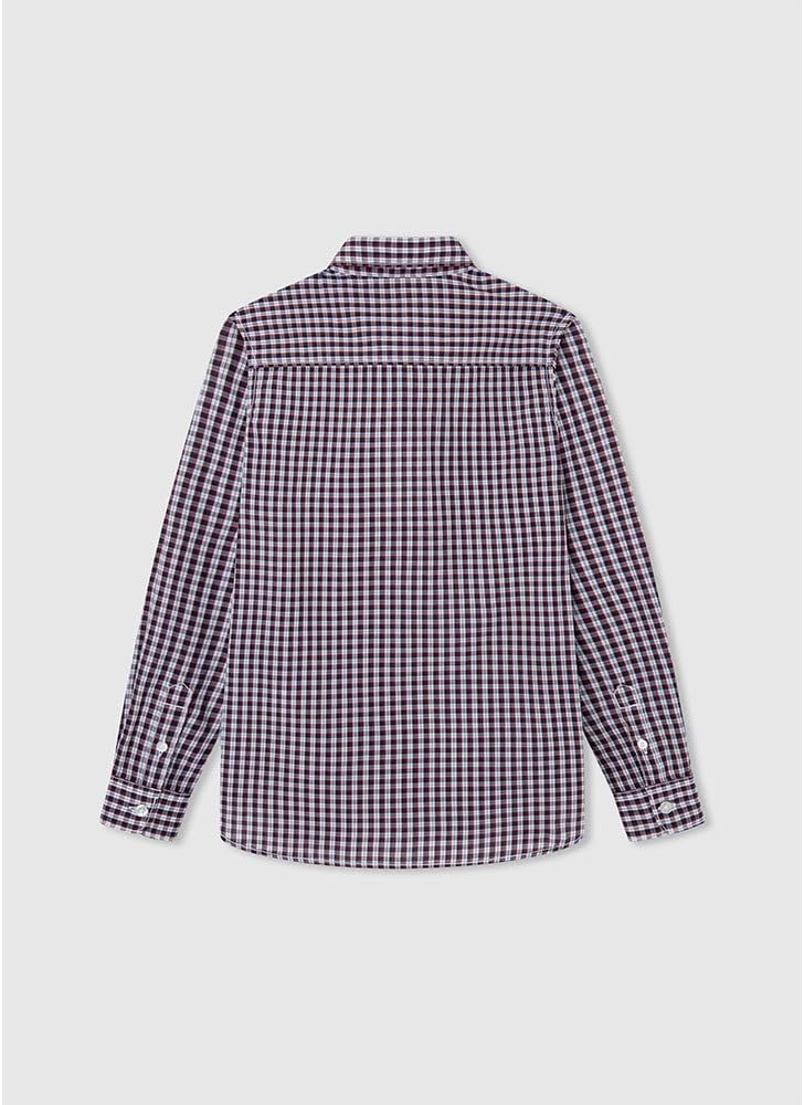Pepe Jeans Jungen Dunell Shirt 14 Jahre Red (Burgundy), 14 Jahre Red (Burgundy)