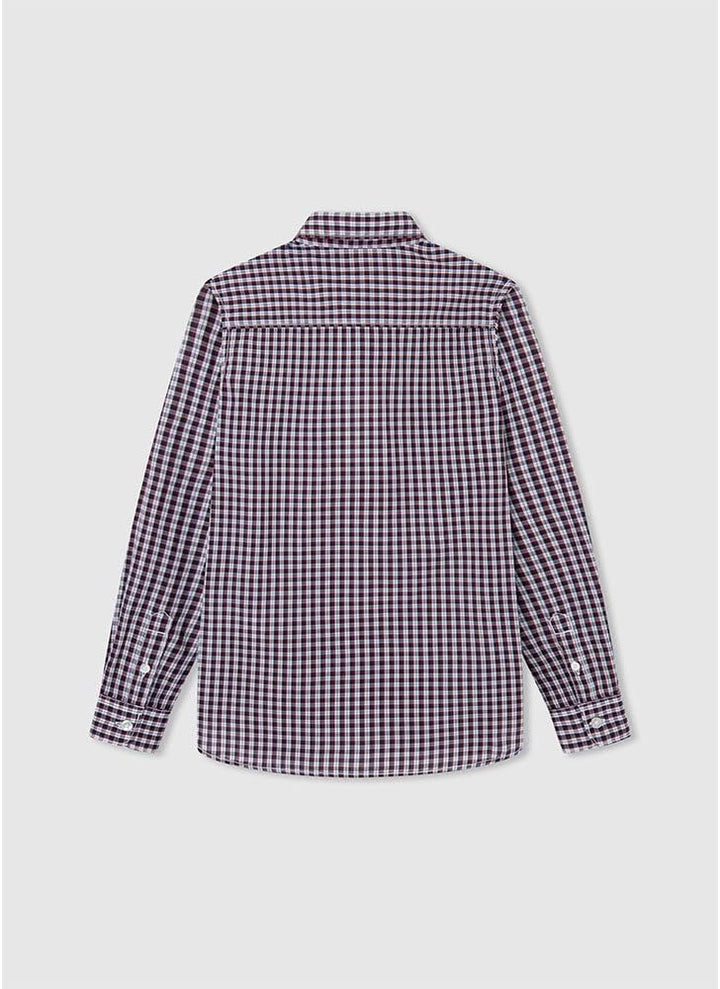Pepe Jeans Jungen Dunell Shirt 14 Jahre Red (Burgundy), 14 Jahre Red (Burgundy)