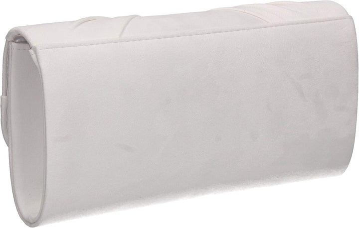 SwankySwans Damen Louise Clutch Weiss, Weiss