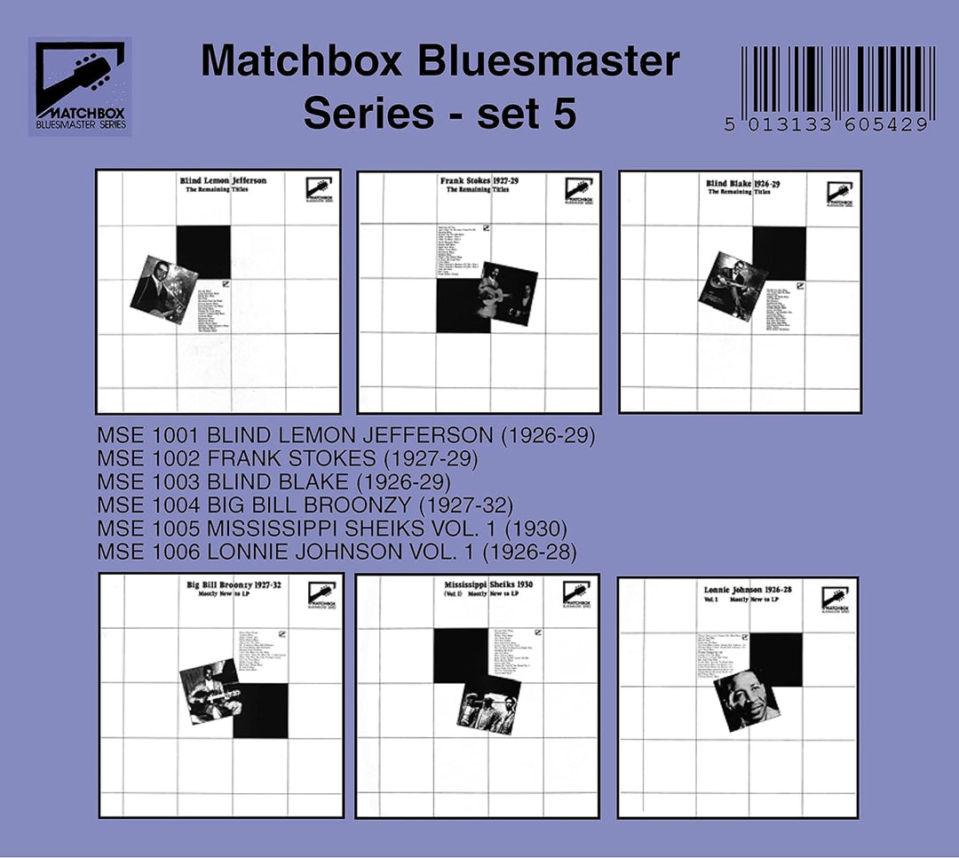 Matchbox Bluesmaster Serie 5, Audio-CD