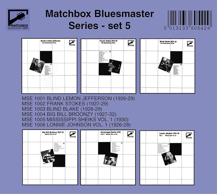 Matchbox Bluesmaster Serie 5, Audio-CD