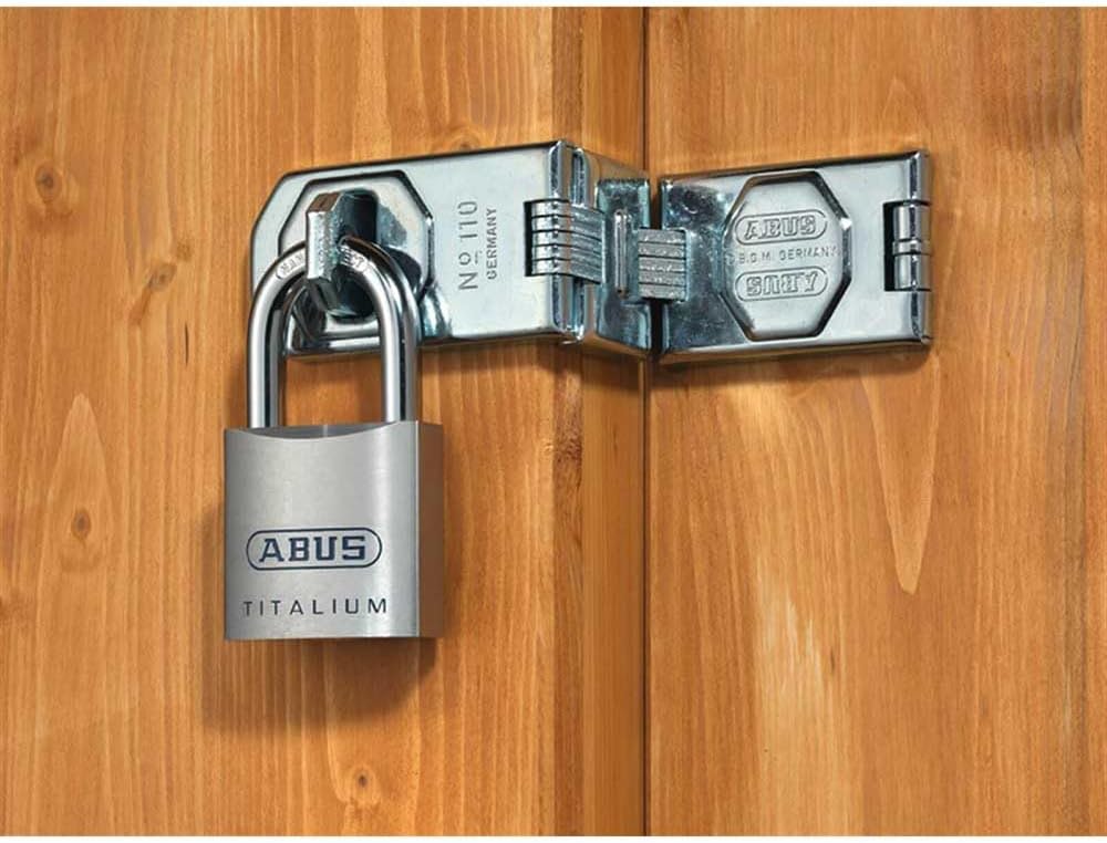 ABUS Titalium Vorhängeschloss 80TI/50 gl.-8011 - gleichschliessend - Kellerschloss mit leichtem, mas
