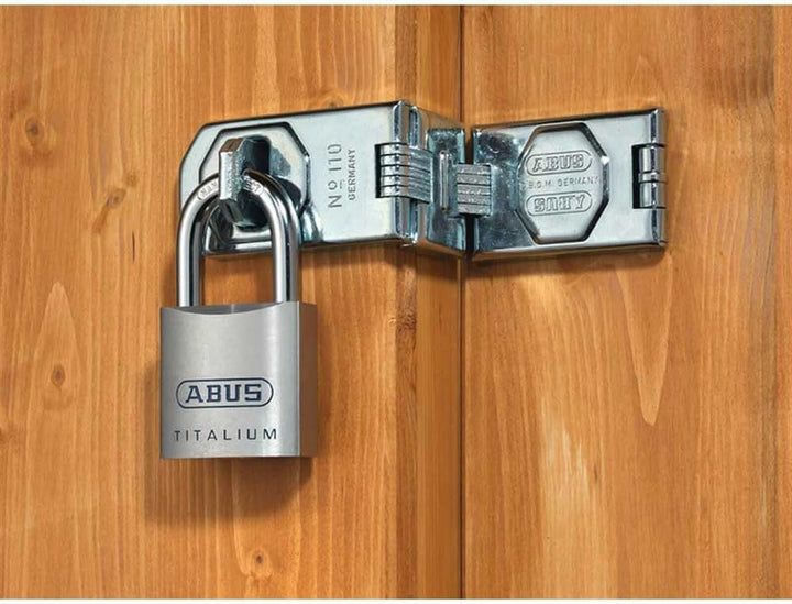 ABUS Titalium Vorhängeschloss 80TI/50 gl.-8011 - gleichschliessend - Kellerschloss mit leichtem, mas