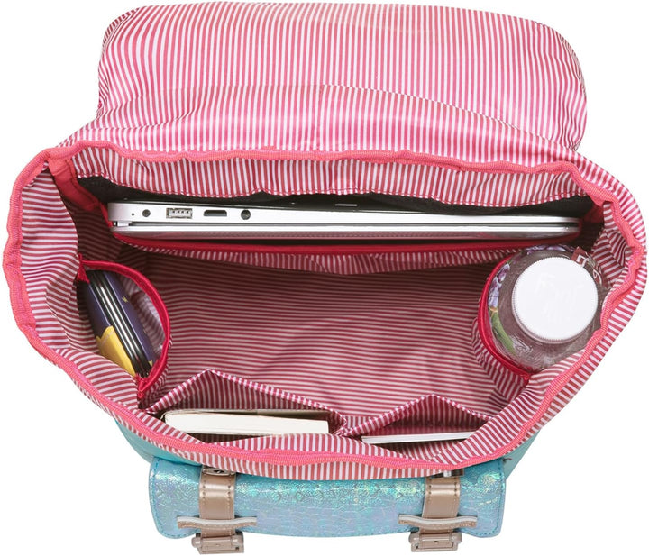 KAUKKO Rucksack für Studenten, 43,2 cm, für 38,1 cm (15 Zoll) Notebook, lässiger Tagesrucksack, Schü