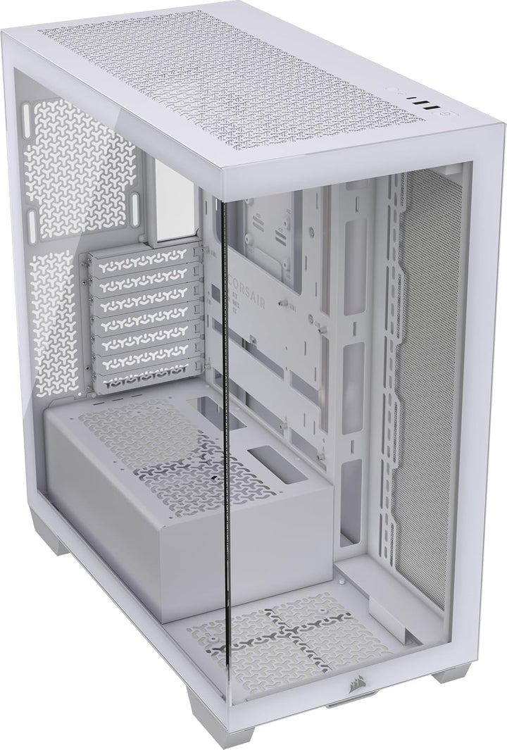 CORSAIR 3500X Mid-Tower ATX PC-Gehäuse - Gehärtetes Panorama-Glas - Umgekehrte Verbindung Motherboar