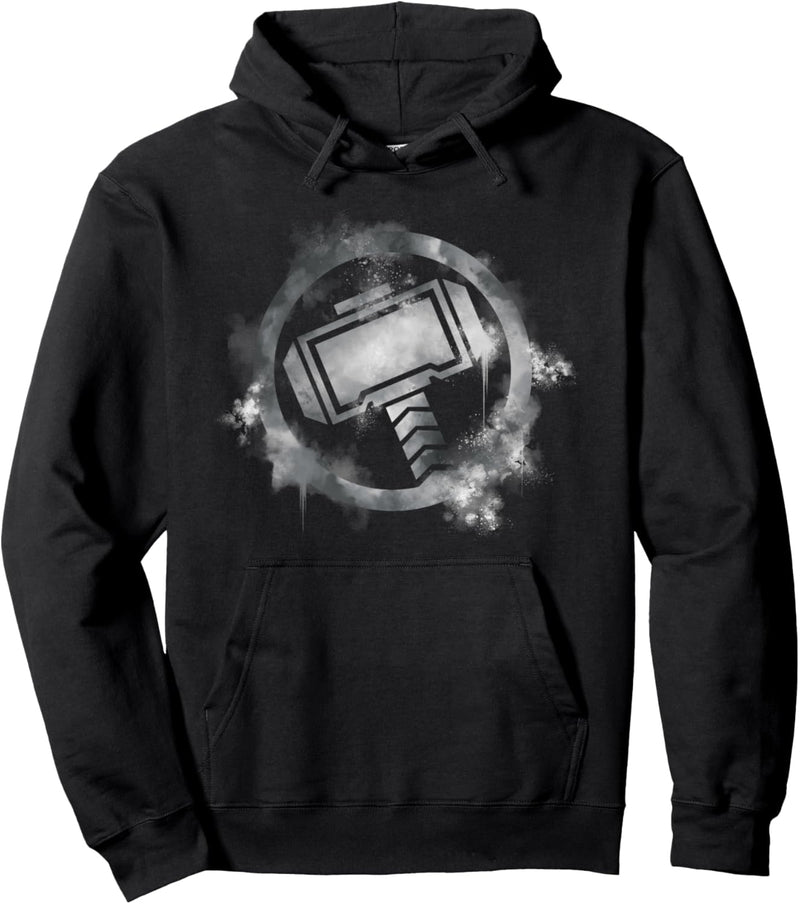 Marvel Avengers Endgame Thor Spray Paint Logo Pullover Hoodie