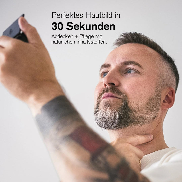 Concealer Bundle – Dunkel – 2er-Set für Männer – Kaschiert Augenringe &amp; Hautunebenheiten – Natürlich