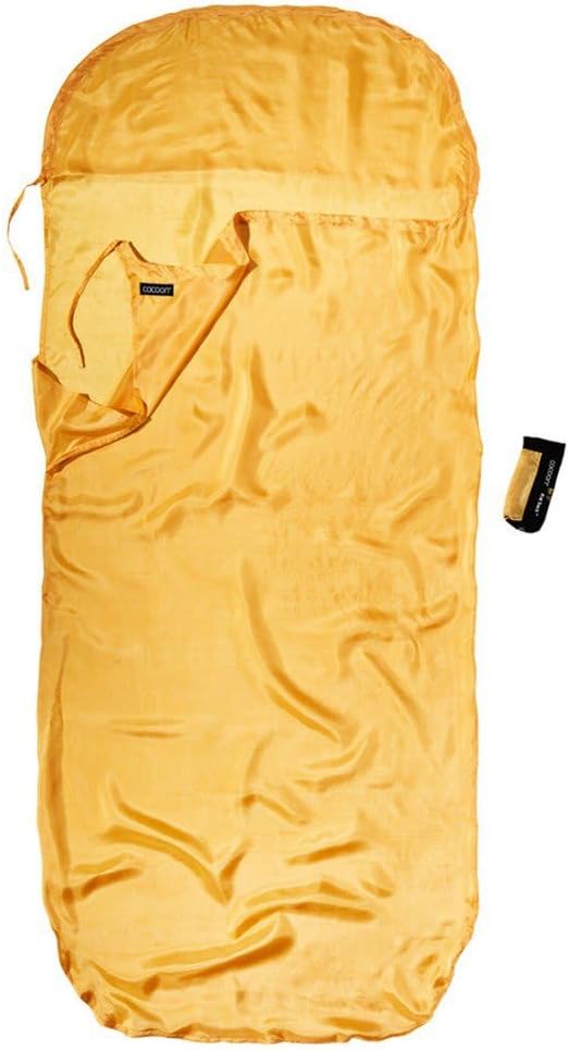 Cocoon Kinderschlafsack Kids KidSack - Silk sunset orange, sunset orange