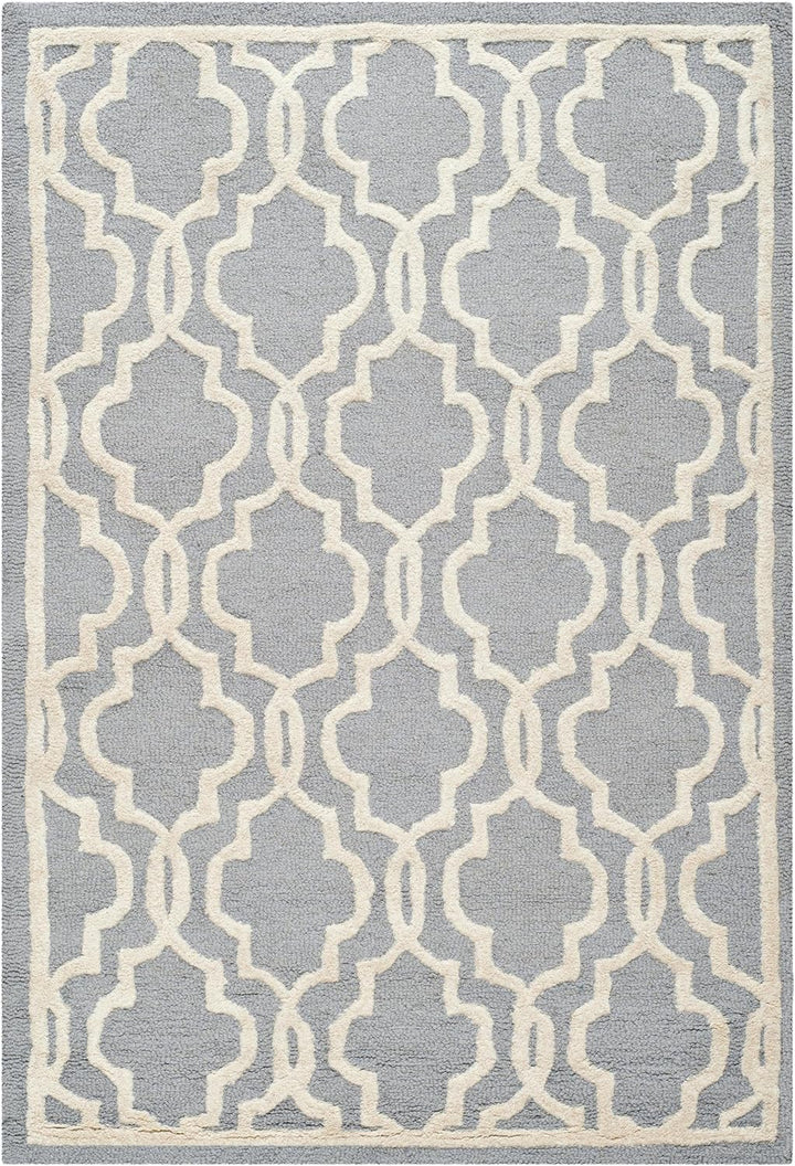 SAFAVIEH Spalier Teppich für Wohnzimmer, Esszimmer, Schlafzimmer - Cambridge Collection, Kurzer Flor