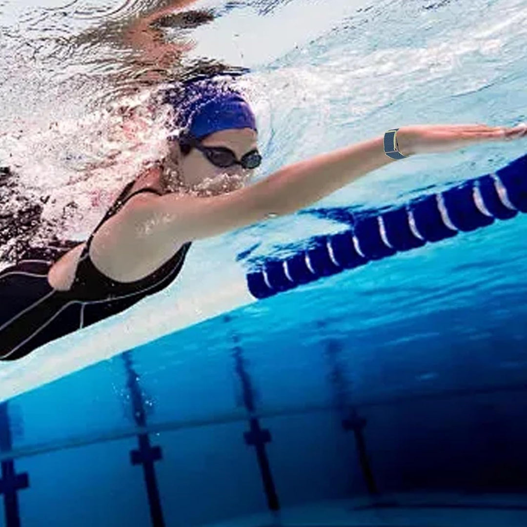 ASHATA Smart Armband, 10 M Wasserdichtheit, 127 Sportmodi Wearable Aktivität mit Schritt Counter Her