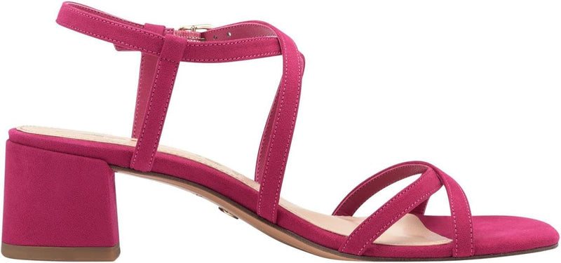 Tamaris Damen Sandaletten, Frauen Sandalen,TOUCHit-Fussbett 37 EU Fuxia, 37 EU Fuxia